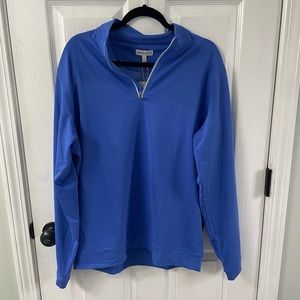 Peter Millar Performance Quarter Zip Pullover - NWT - size L